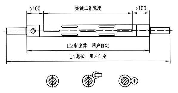 气胀轴结构图