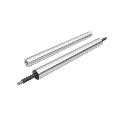 A shaft type aluminum alloy guide roll